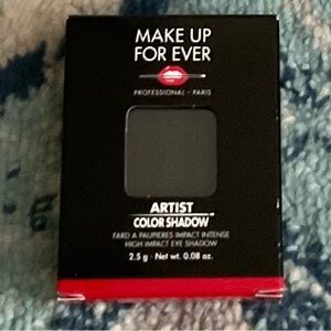 Makeup Forever Artist Color Shadow refill size - M100 Black. NWOT.